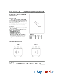 Datasheet UTCTS391B manufacturer UTC