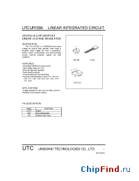 Datasheet UTCUR133 manufacturer UTC