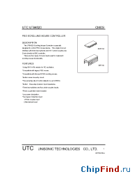 Datasheet UTCUT84520 manufacturer UTC