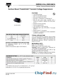 Datasheet SMBG5.0A-E3/52 manufacturer Vaishali