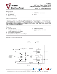 Datasheet VT83201S1 manufacturer Vaishali