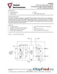 Datasheet VT83205S1X manufacturer Vaishali