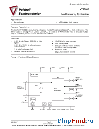 Datasheet VT98000 manufacturer Vaishali