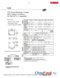 Datasheet VF5 manufacturer Valpey-Fisher