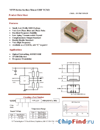 Datasheet VFT5 производства Valpey-Fisher