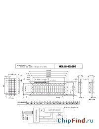 Datasheet MDLS-16268B manufacturer Varitronix
