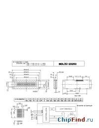 Datasheet MDLS-20263 manufacturer Varitronix