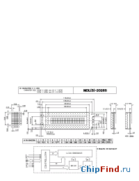 Datasheet MDLS-20265 manufacturer Varitronix