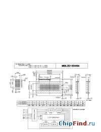 Datasheet MDLS-20464 manufacturer Varitronix