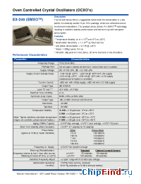 Datasheet EX-240-DAB-108F-10.000 manufacturer Vectron