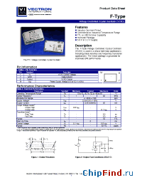 Datasheet FDVFLK manufacturer Vectron