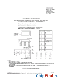 Datasheet M55310/16 manufacturer Vectron