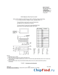 Datasheet M55310/16-B01B manufacturer Vectron