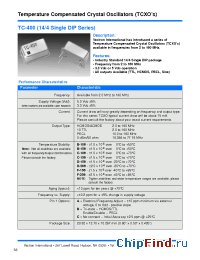 Datasheet TC-400-CAB-106A2.0 manufacturer Vectron