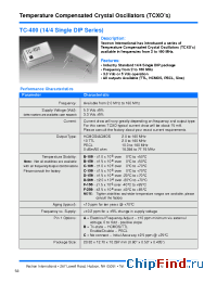 Datasheet TC-400-CAC-156C manufacturer Vectron