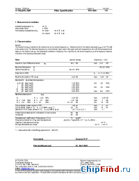 Datasheet TFH36A manufacturer Vectron