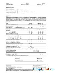 Datasheet TFS120 manufacturer Vectron