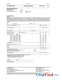 Datasheet TFS125C manufacturer Vectron