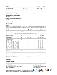 Datasheet TFS170D manufacturer Vectron