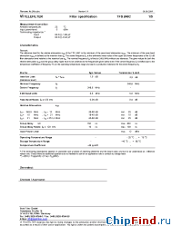 Datasheet TFS248C manufacturer Vectron