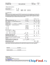 Datasheet TFS70H43 manufacturer Vectron