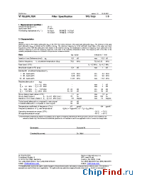 Datasheet TFS70L9 manufacturer Vectron