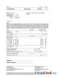 Datasheet TFS82A manufacturer Vectron