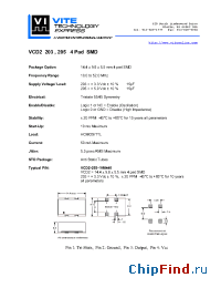 Datasheet VCD2-205 manufacturer Vectron