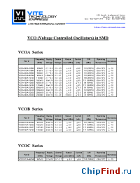 Datasheet VCOK-005A-368M0 производства Vectron
