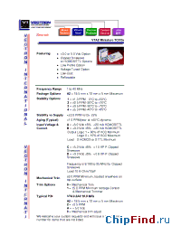 Datasheet VTA2-1C1 manufacturer Vectron