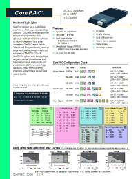 Datasheet COMPAC manufacturer Vicor