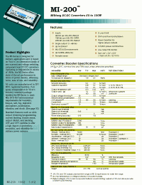 Datasheet MI-223-IW manufacturer Vicor