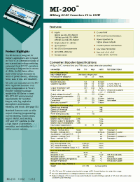Datasheet MI-223-IY manufacturer Vicor