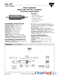 Datasheet 103P104X0200T manufacturer Vishay