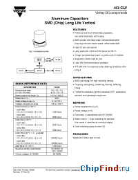 Datasheet 222215361479 manufacturer Vishay