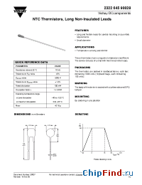 Datasheet 232264590028 manufacturer Vishay