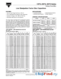 Datasheet 3DF0D22 производства Vishay
