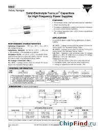 Datasheet 550D157X0010S2 manufacturer Vishay