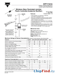 Datasheet AGP15 manufacturer Vishay
