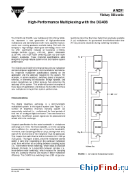 Datasheet AN201 производства Vishay