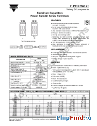 Datasheet B222211414153 manufacturer Vishay