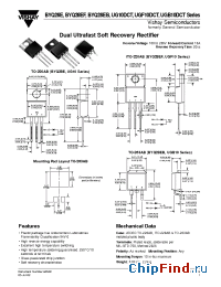 Datasheet BYQ28EF manufacturer Vishay