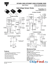 Datasheet BYS459-1500S производства Vishay