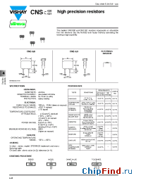 Datasheet CNS020 производства Vishay
