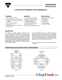Datasheet DG538ADN производства Vishay