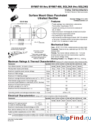Datasheet EGL34C manufacturer Vishay