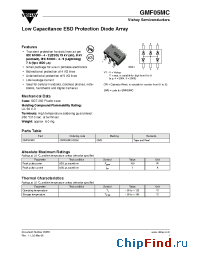 Datasheet GMF05MC manufacturer Vishay