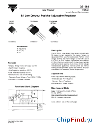 Datasheet GS1084CE1.8 manufacturer Vishay