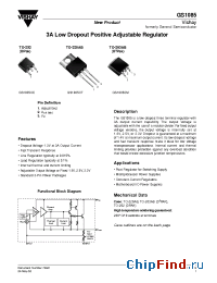 Datasheet GS1085CM2.5 manufacturer Vishay