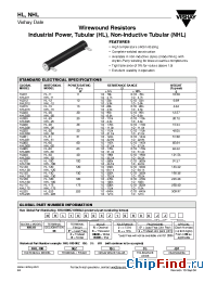 Datasheet HL-24-09Z 30R 5% manufacturer Vishay